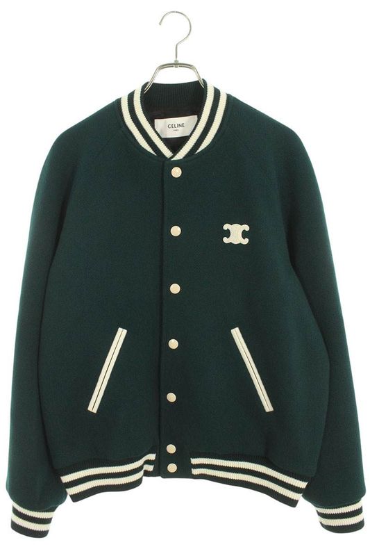 Celine 25SS Rv0l4896c Triomphe Teddy Jacket Blouson Men 48