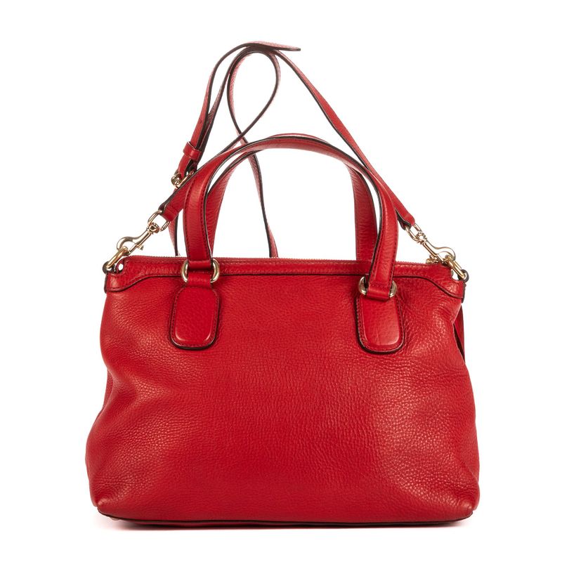 Gucci Soho Red Grain Leather A