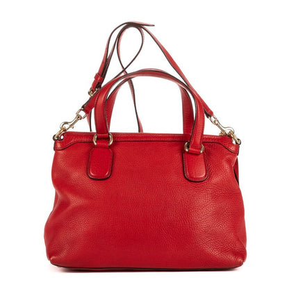 Gucci Soho Red Grain Leather A