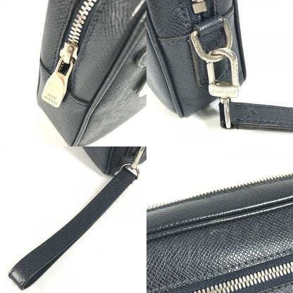 Louis Vuitton Second Bag Pochette Casai M33423 Taiga Leather Blue Marine Navy