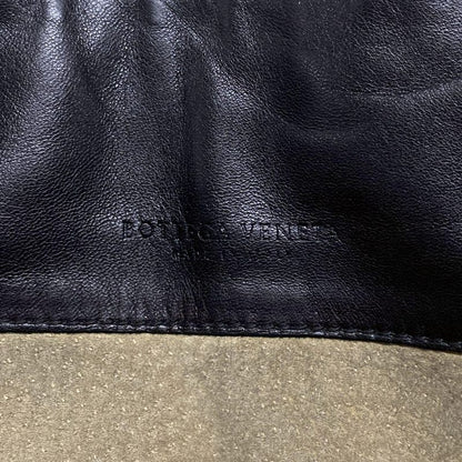 Bottega Veneta Julie Intrecciato 204451 Black Leather