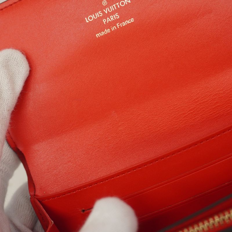 SALE Louis Vuitton Wallet Monogram Portefeuille Flor M64587 Brown Cocori Ladies