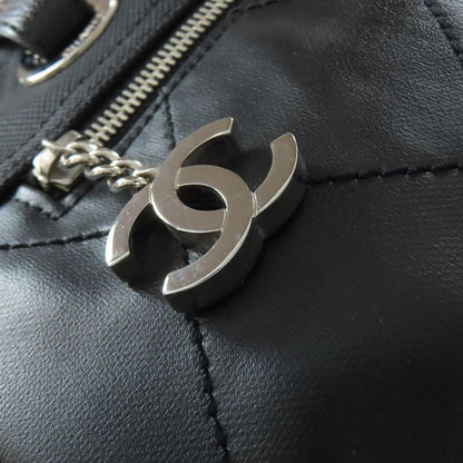 Chanel Paris Biarritz Silver Hardware Tote Bag Calf Women