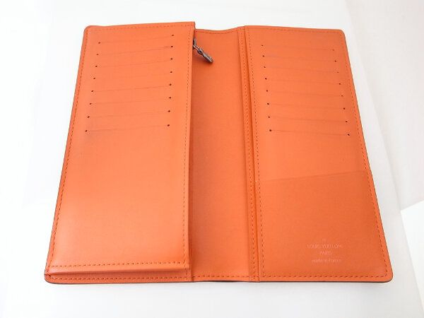 Louis Vuitton Damier Infini Portefeuille/brazza Orange Pawnbroker