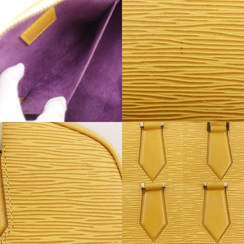 Louis Vuitton Jasmine M52089 Epi Leather Tassili Yellow Th0969 Ladies Handbag