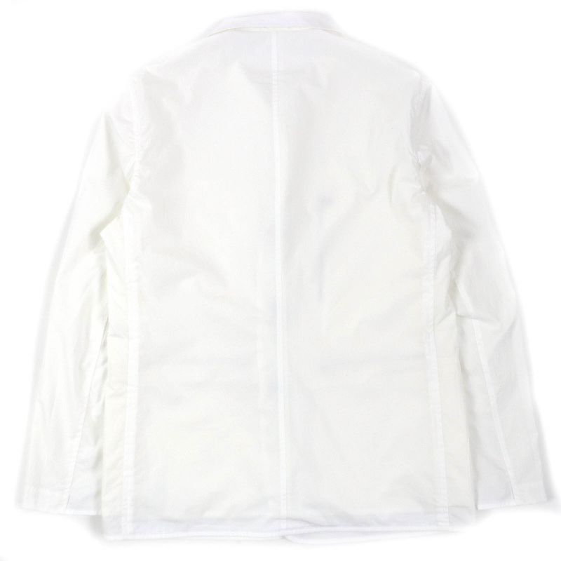 Hermes 22SS 100% Cotton Reversible Stadium Light Jacket White Off White 52