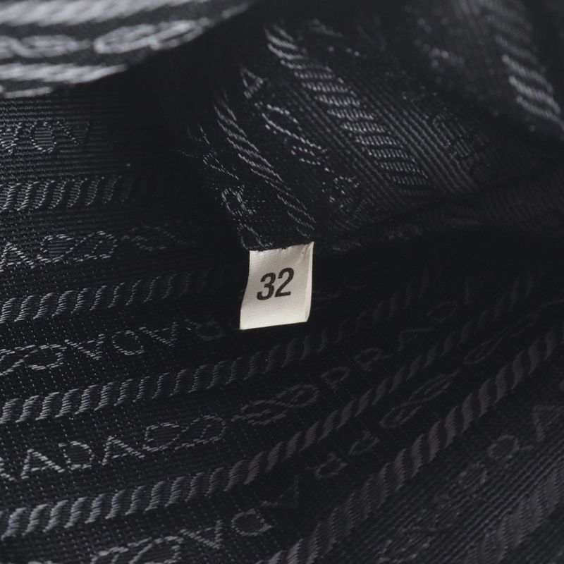 Prada Authenticity With Card Tessuto Nylon Triangle Logo Handbag Shoulder B3864