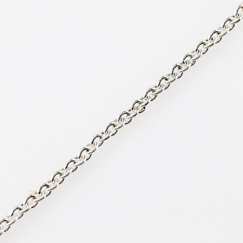 Tiffany & Co Open Heart Elsa Peretti 925 Silver Ladies 5.7g Necklace