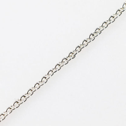 Tiffany & Co Open Heart Elsa Peretti 925 Silver Ladies 5.7g Necklace