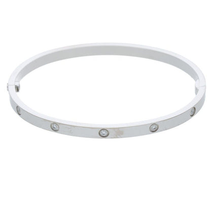 Cartier LOVE Bracelet SM Love Bracelet 18K White Gold Diamond Bracelet Men 17