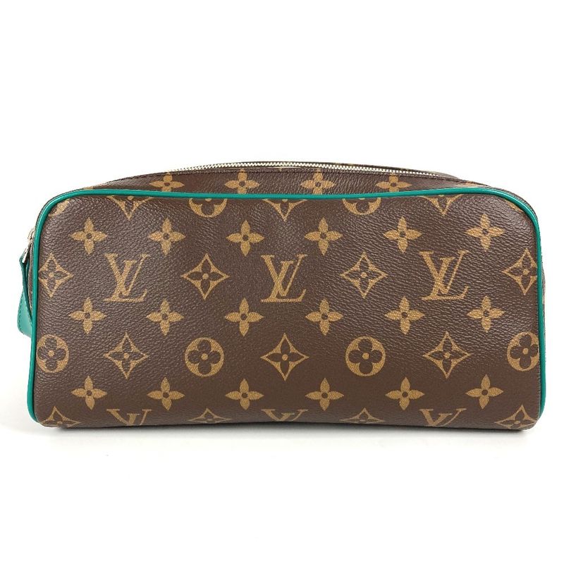 Louis Vuitton Second Bag Dopp Kit Dopp Kit M12639 Monogram Macassar Canvas
