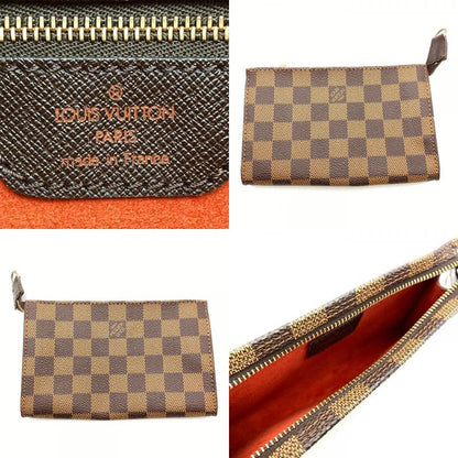 Louis Vuitton Marais Tote Bag Damier Ebène N42240 Ar0948 With Pouch