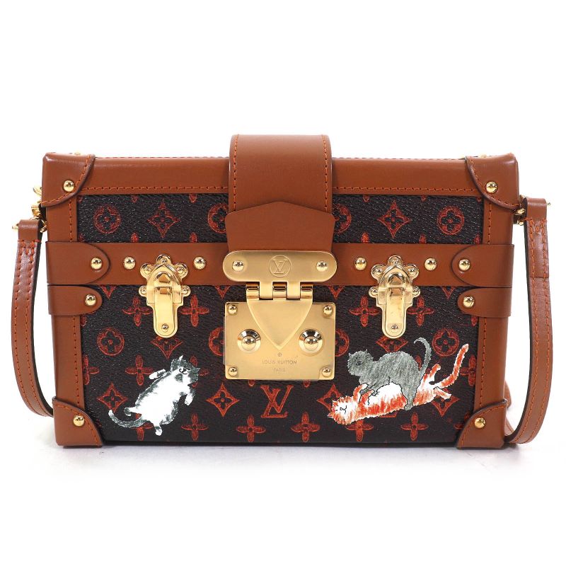 Louis Vuitton M44407 Petite Mal Transformed Catgram Mini Trunk Shoulder Bag