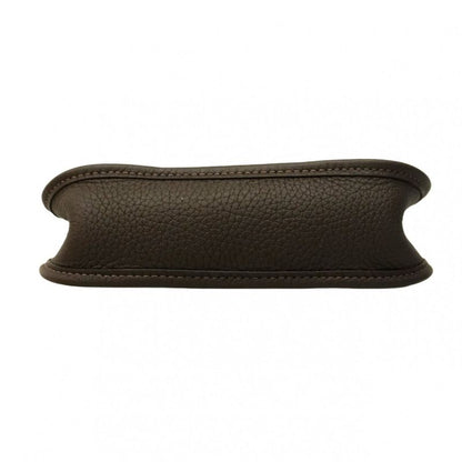 Hermes Shoulder Bag Evelyn TPM Taurillon Cles Mance Ebène Gold Hardware W