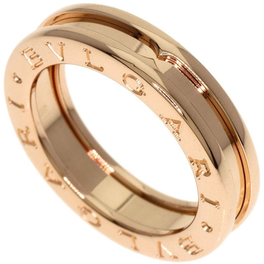 Bvlgari B-zero1 Bee Zero One 1 Band #50 Ring / Rings 18K Pink Gold Ladies