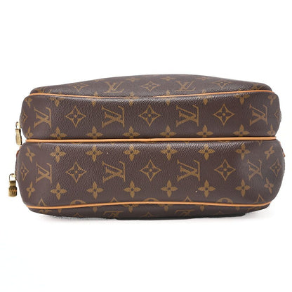 Louis Vuitton Monogram Reporter PM Shoulder Bag Monogram Brown (gold Hardware)