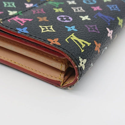 Louis Vuitton Multicolor Sarah Long Wallet Monogram Black Box Storage Bag