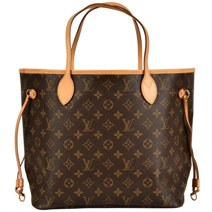 Louis Vuitton Neverfull MM Tote Bag Monogram Canvas M40156 Beige Ca4171