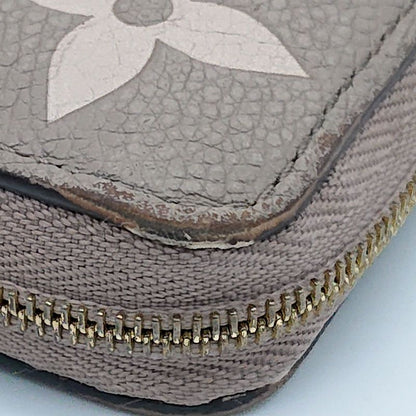 Louis Vuitton Zippy Coin Purse Bicolor Monogram Empreinte Beige
