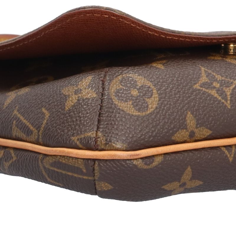 Louis Vuitton Musette Salsa Monogram Shoulder Bag Monogram Canvas M51258 Brown