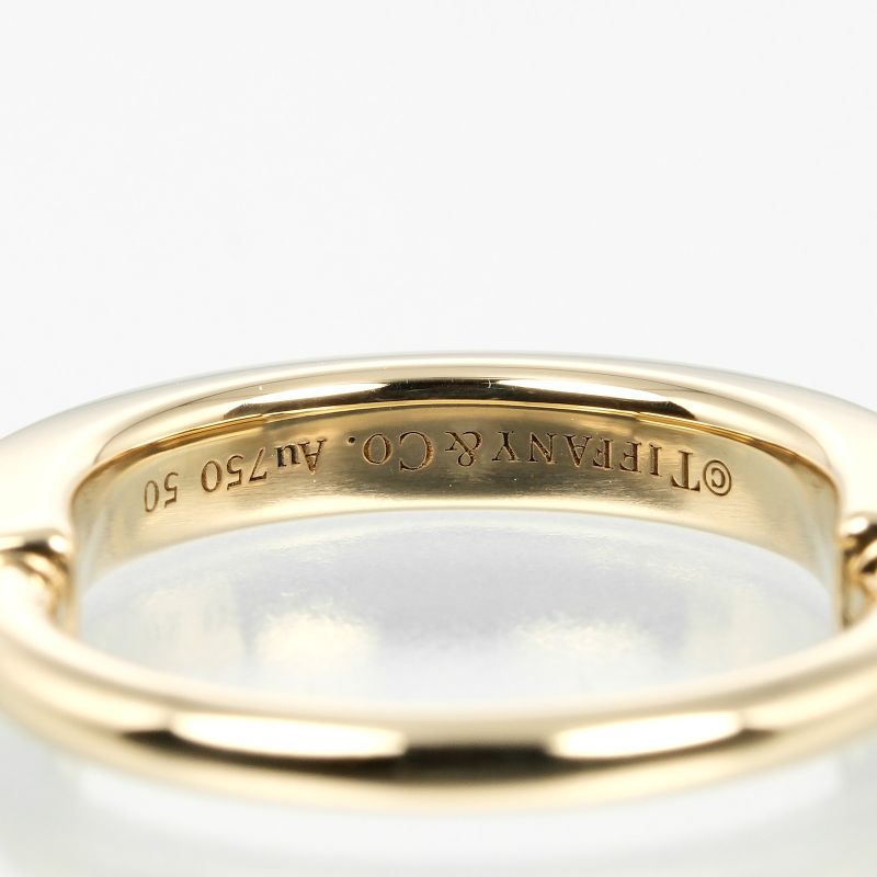 [tiffany & Co] Tiffany & Co Lock 18K Yellow Gold Size 6 Ladies' 4.5 G Ring