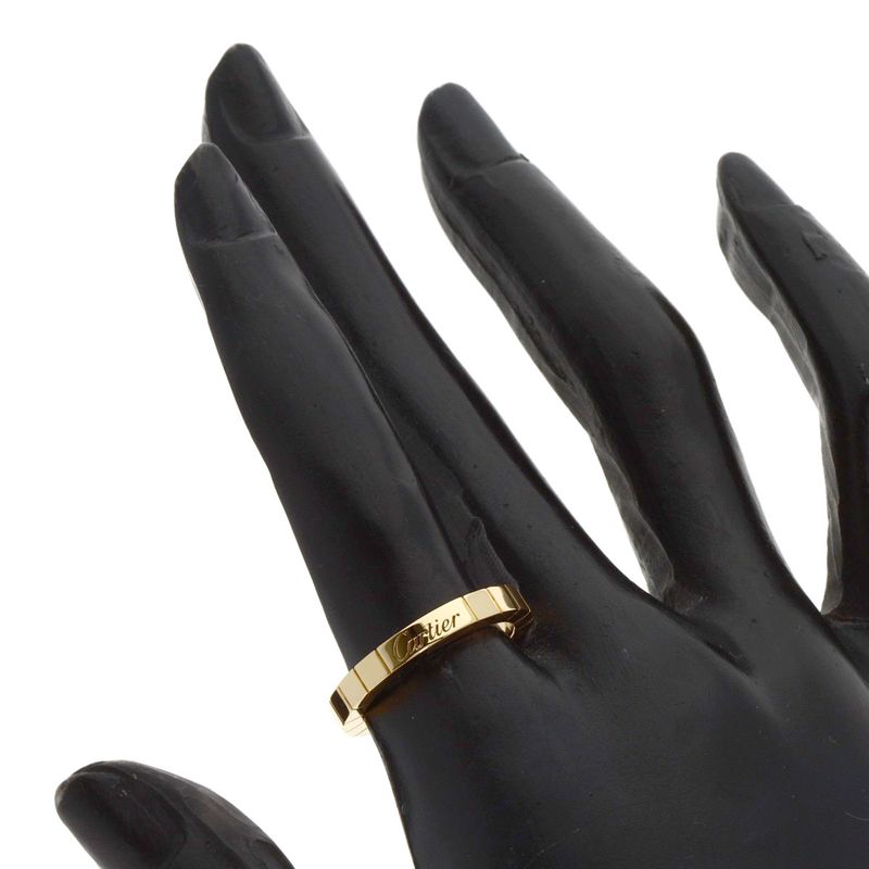 Cartier Lanier #52 Ring - 18K Yellow Gold Ladies