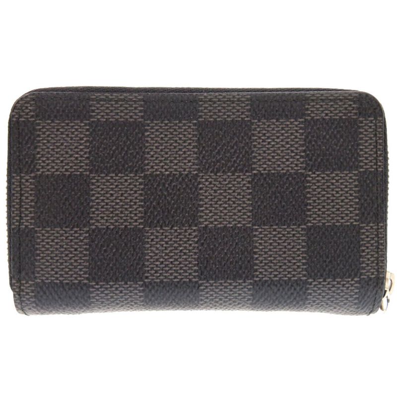 Louis Vuitton Zippy Coin Purse Damier Graphite N630 Coin Case Wallet LV 1207