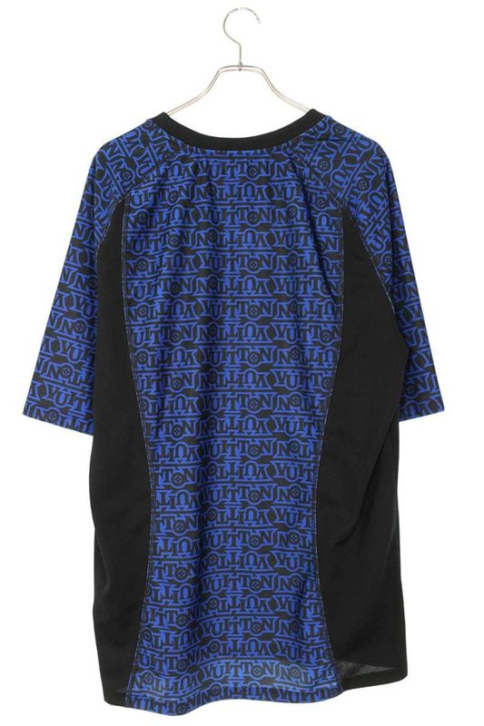 Louis Vuitton Rm231m P45 Hoy20w All Pattern Game Shirt T-shirt Men's 4XL