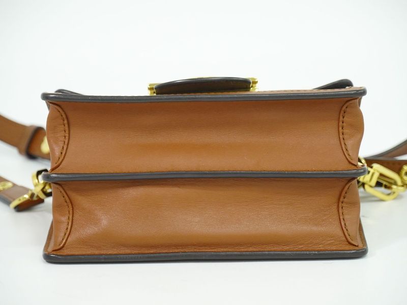 Authentic Louis Vuitton LV Dauphine MINI Monogram Reverse Shoulder Bag Pochette