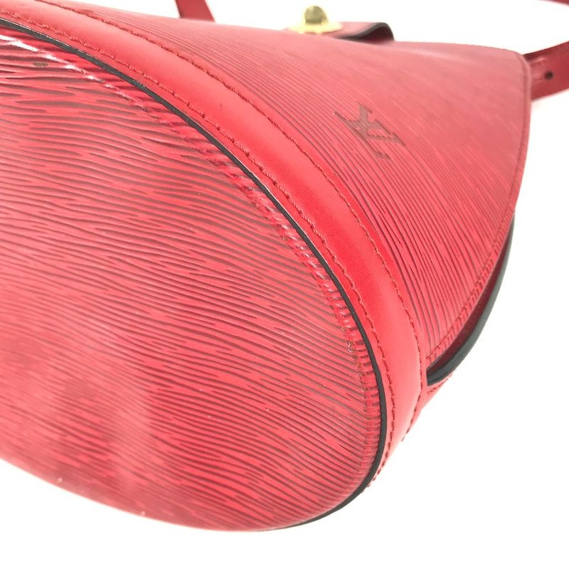 Louis Vuitton Shoulder Bag Cluny M52257 Epi Leather Castilian Red