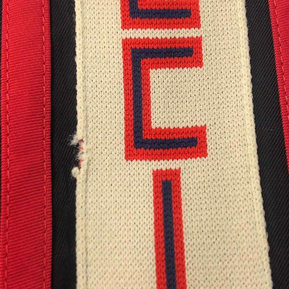 Gucci Sideline Logo Jogging Pants 522935 Z739c Black Red 44