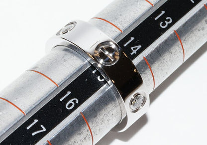 Cartier Ring 18K White Gold Diamond 3P (022ct) Love Ring Half Diamond B40325