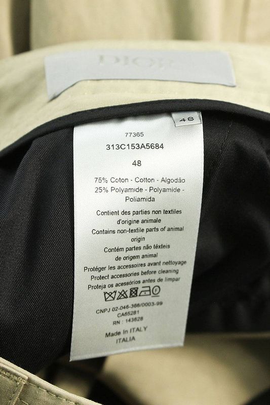 Dior 313c153a5684 100 Buckle Cargo Long Pants Men's 48