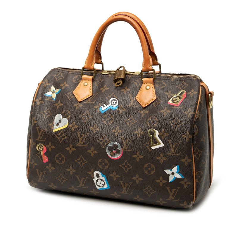 Louis Vuitton Monogram Lovelock Speedy Bandoliere 30 Boston Bag Shoulder Bag