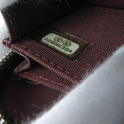 CHANEL Ap0216 Matelasse Classic Lambskin Coin Case With Coco Mark Black Silver