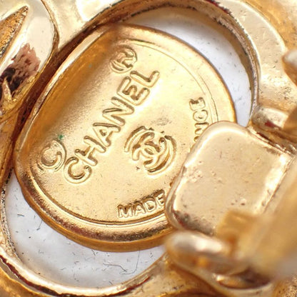 Chanel Earrings Pearl Gold 61ka992