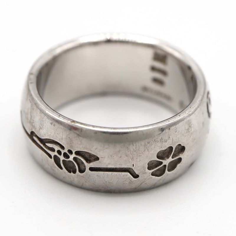 Bvlgari Bulgari Ring Save The Children #53 12.5 Size 7.8g 925 Silver Accessories