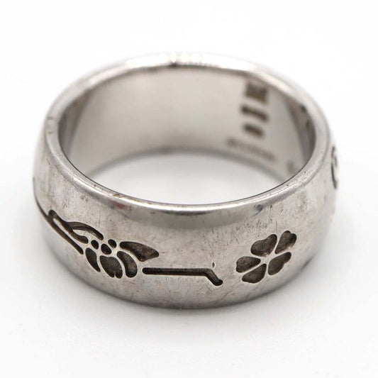 Bvlgari Bulgari Ring Save The Children #53 12.5 Size 7.8g 925 Silver Accessories