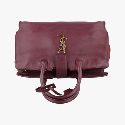 Yves Saint Laurentyves Saint Laurentdowntown Cabas Swine Redleather 436832gnr436