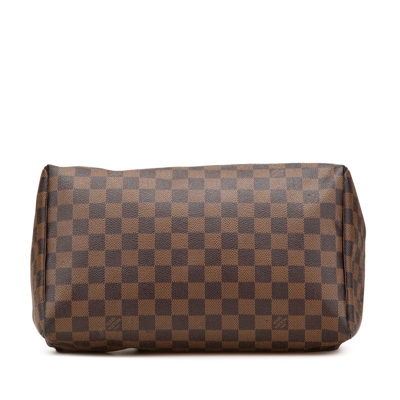 Louis Vuitton Damier Speedy 30 N41183 Brown PVC Leather Women Louis Vuitton