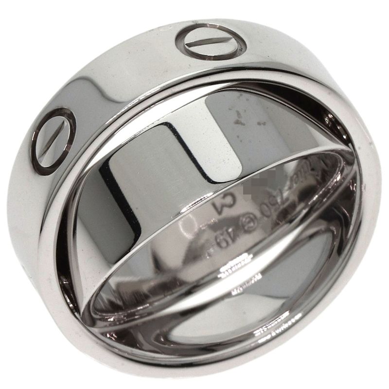 Cartier Sea Cles Settlove #49 Ring - Ring 18K White Gold Ladies