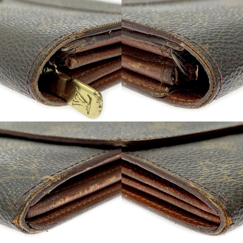 Louis Vuitton M61725 Monogram PVC Pochette Porte Monet Cles Di Brown