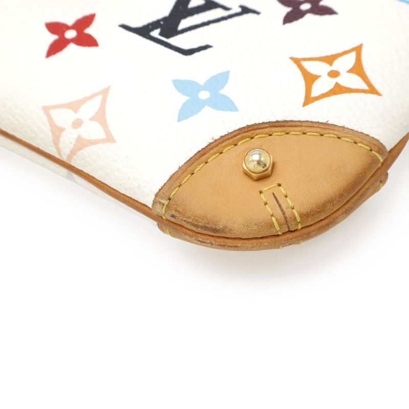 Louis Vuitton Monogram Multicolor Pochette Mira MM Accessoire Accessory Pouch