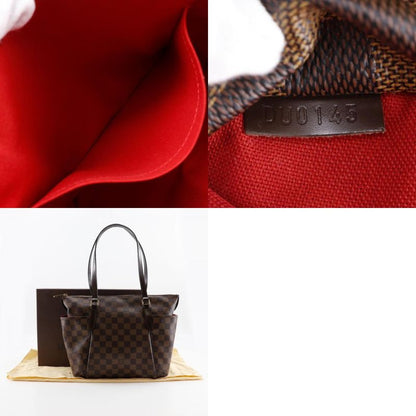 Louis Vuitton Totally PM N41282 Damier Canvas Brown Women's Tote Bag