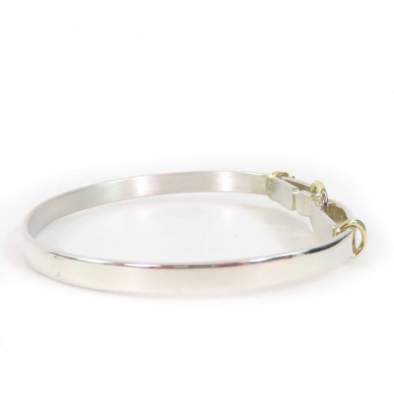 Tiffany & Co Vintage Combination Hook Bangle Bracelet Sv925 750