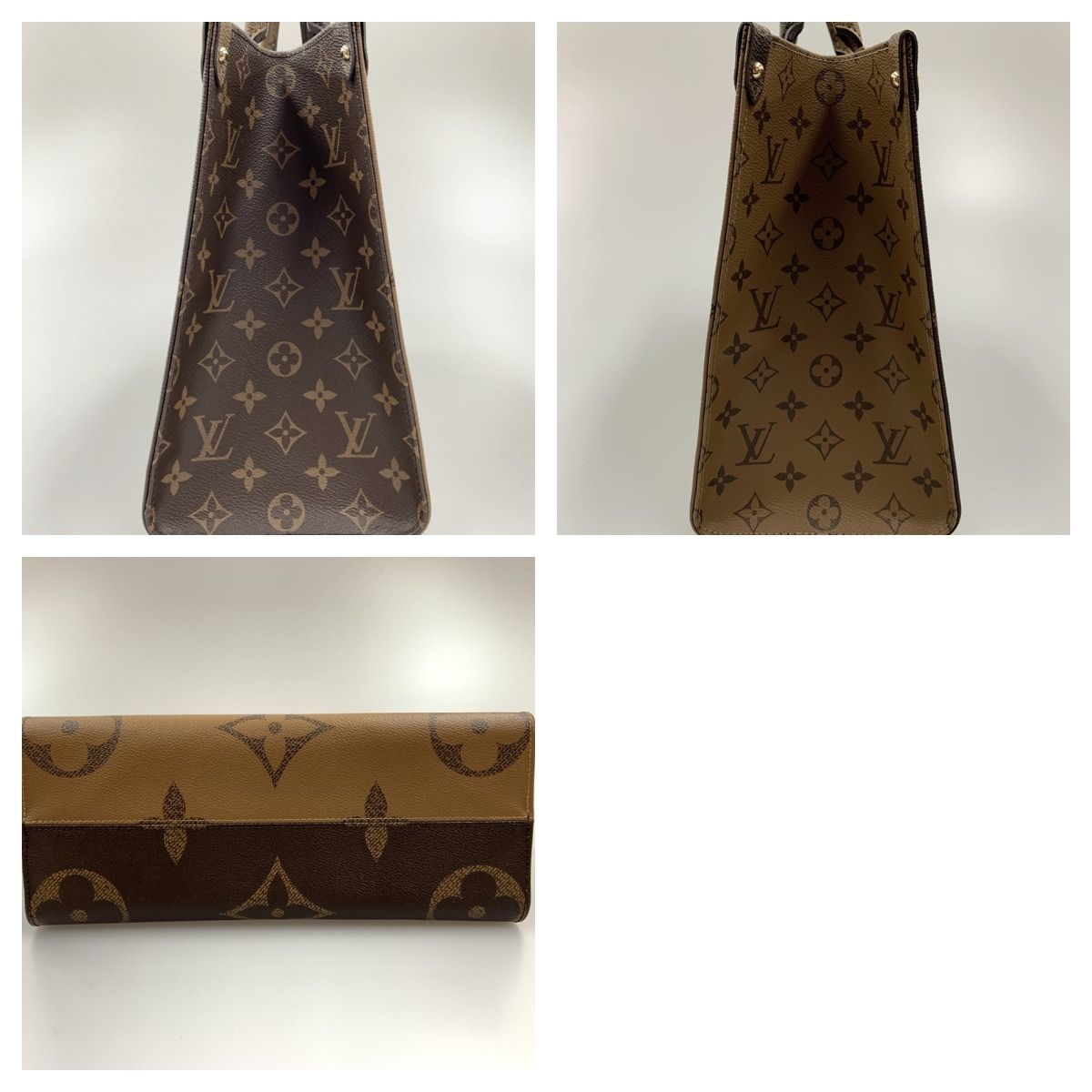 Louis Vuitton Monogram Giant on the Go MM Women's 2way Bag M45321 Brown