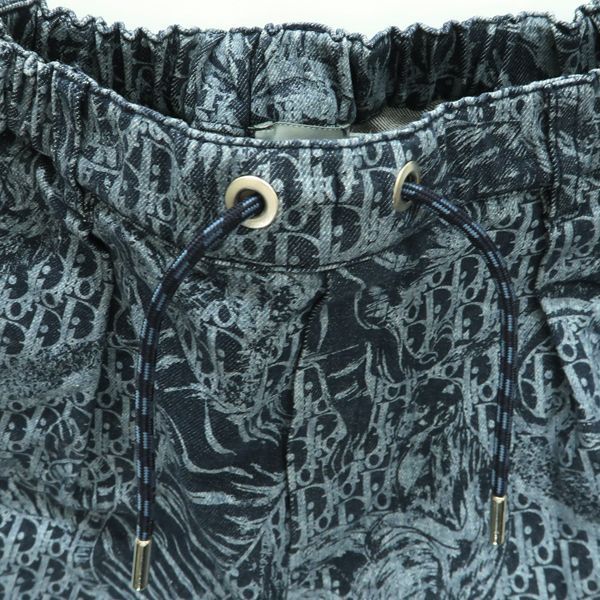 Christian Dior Kids Shorts 04A 110 Oblique Denim 2sbm22shtb Dior