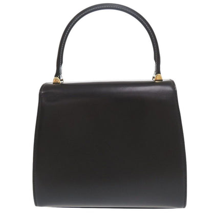 Louis Vuitton Athene Opera M63902 Leather Black Handbag Black LV 1919 Louis