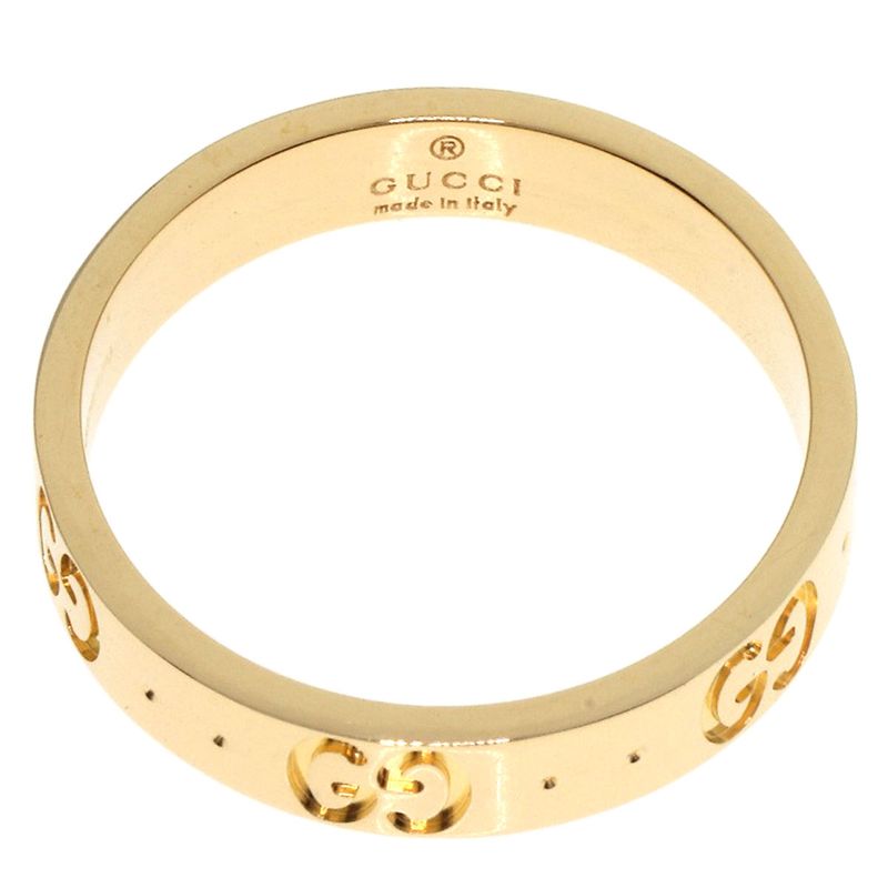 Gucci Icon #13 Ring - 18K Yellow Gold Ladies