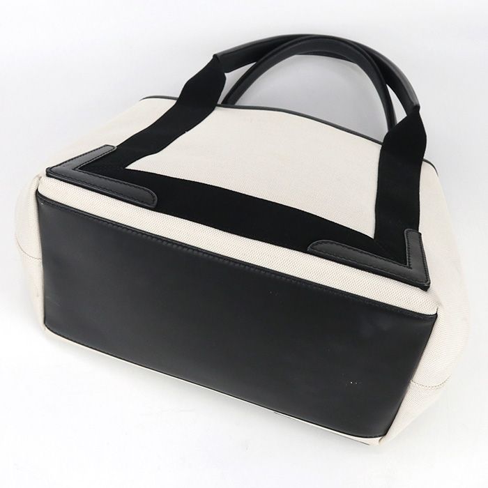 Balenciaga Navy Cabas Small 339933 Tote Bag Canvas Scuff Deuce